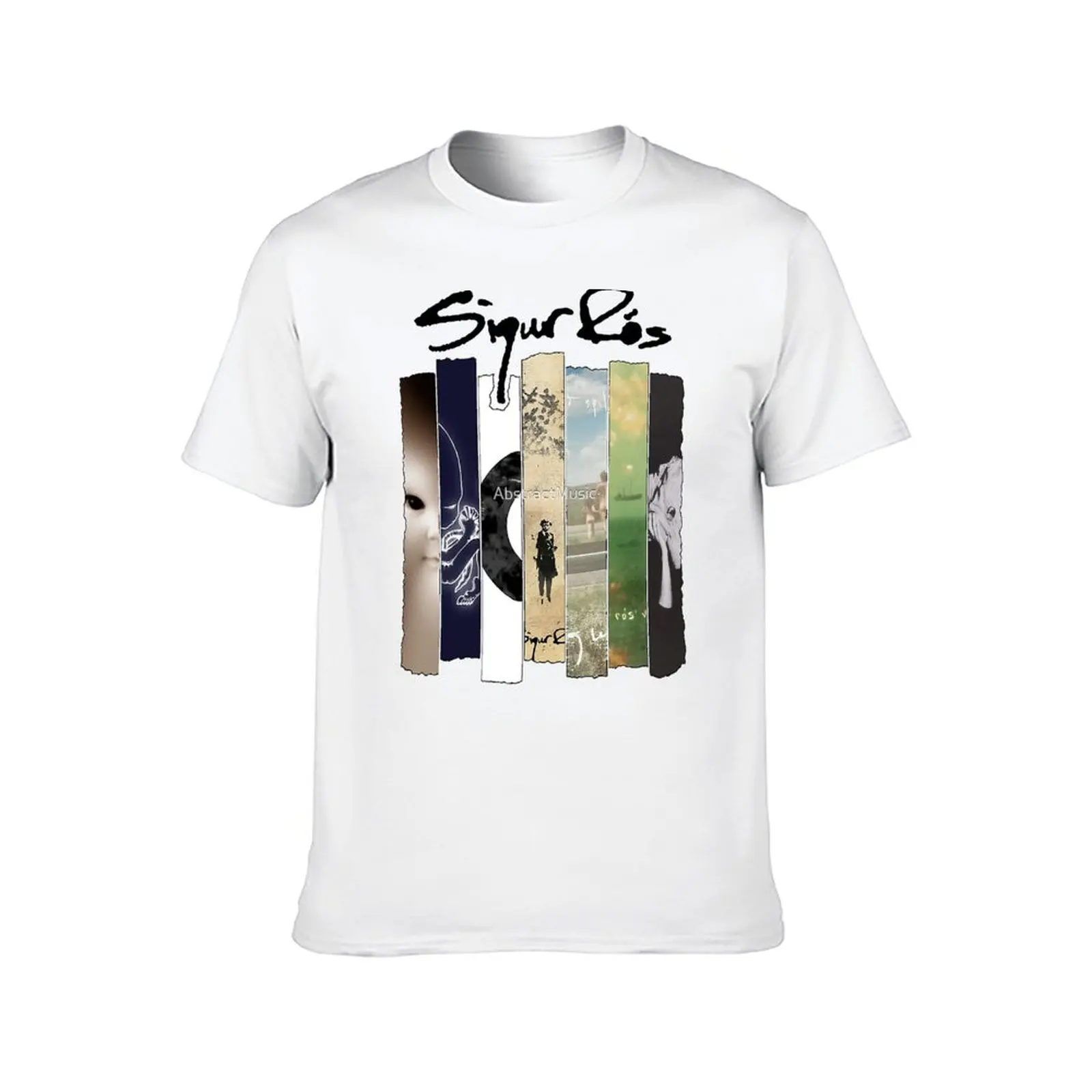 Sigur Ros - Discography T-Shirt t shirts for man graphic tees mens graphic t shirts man t shirts for men casual T-Shirt