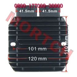 Regulator for CFmoto 400 450 500S 520 X5HO 550 800 X8 U8 800 Trail Z8 800EX 800XC 850 1000 U10 Z10 0800-177000 0800-177000-30000