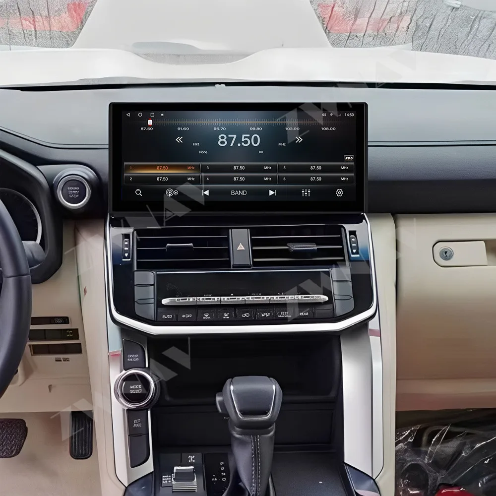 ZWNAV Android 14 Car Radio For Toyota Land Cruiser LC300 2022 Wireless CarPlay Android Auto GPS Navigation DSP Sound WIFI 4G Sys