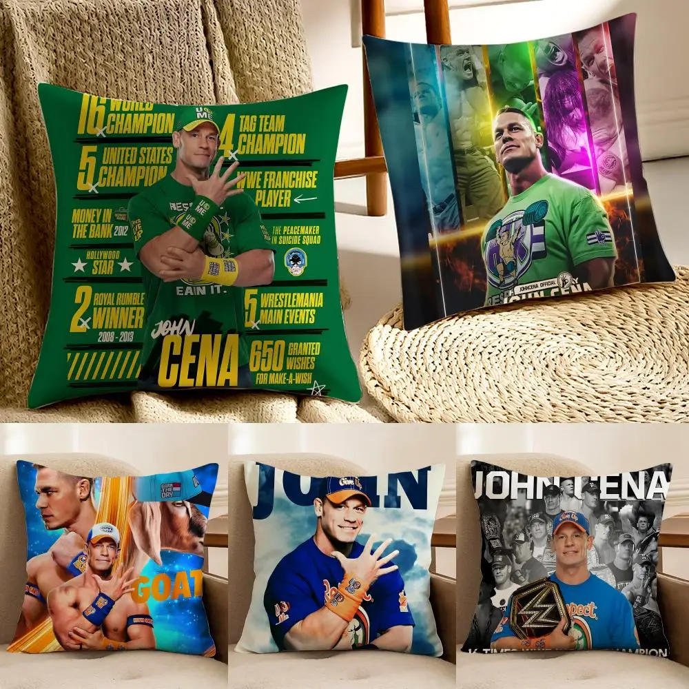

Чехол для подушки John Felix Anthony Cena, противоклещевой, для декора гостиной, дивана, комнаты