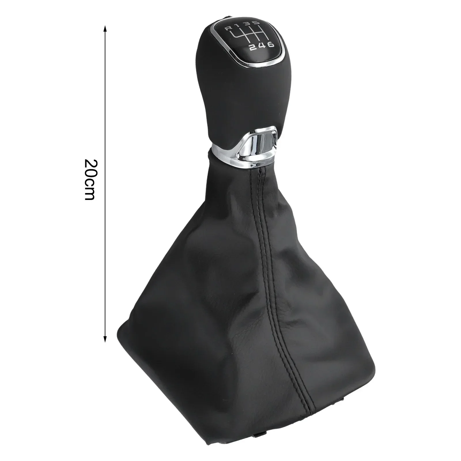 

Car Interior Upgrade As Shown In The Figure Leather Gear Shift Knob Molded Design Precise Shifting Seamless Integration