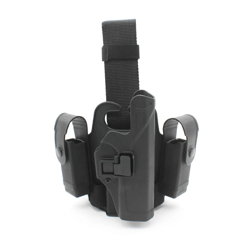 Adjustable Tactical Hand Gun Pouch Glock Psitol Drop Leg Thigh Holster Right Left Gun Holster