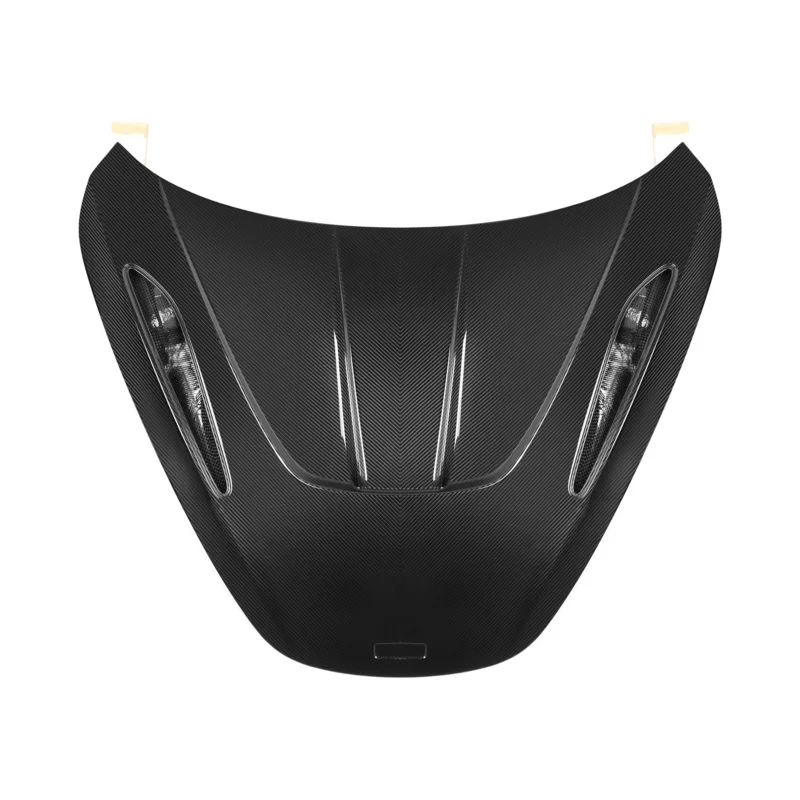 For McLaren 720S R Style Dry Carbon Fiber Front Hood Engine Cover