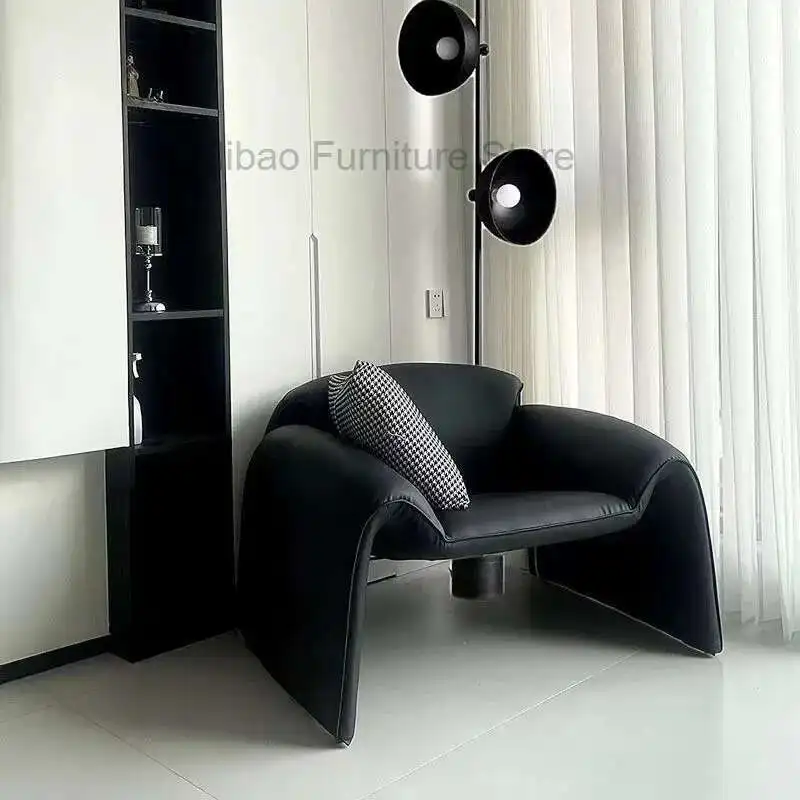 

Crab Chair Internet Famous Single Chair Living Room Light Luxury Italian Minimalist High-end Creative Leisure Single Sofa Chair