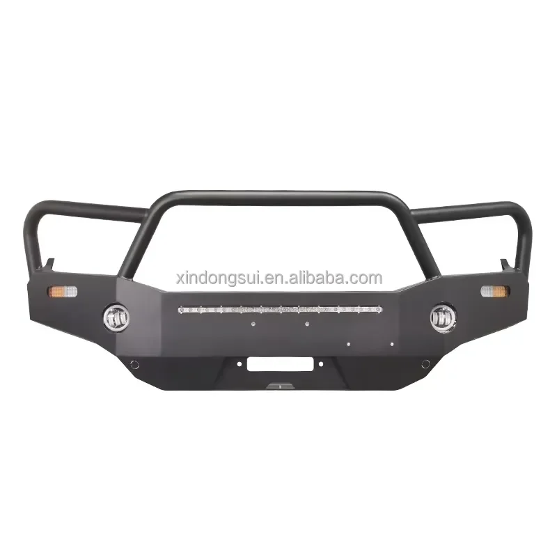 

Heavy Duty Steel Front Bumper with LED for Dongsui Off Road Pickup Truck for Toyota Hilux Vigo 2012 2014 Durable Bull Bar