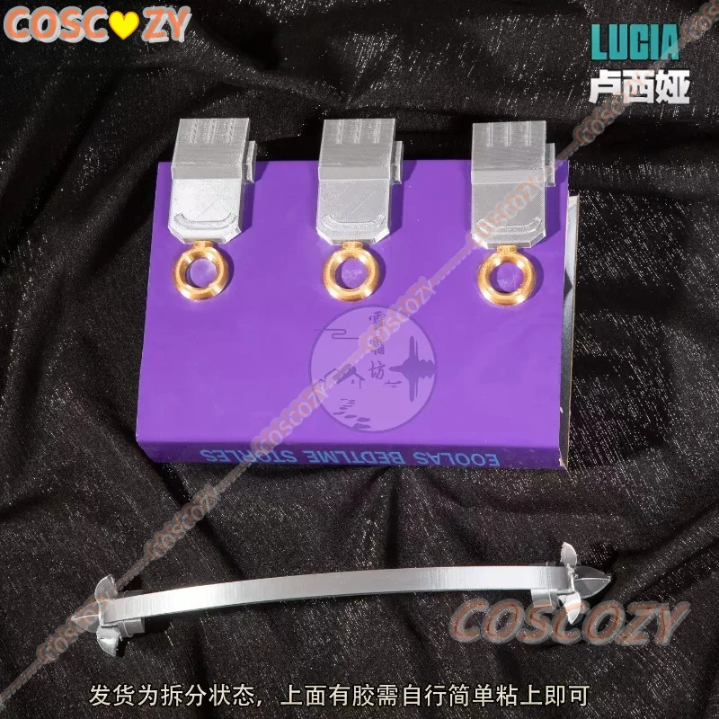 Lucia Cosplay Prop Magic Book Notebook Game ZZZ Zenless Zone Zero Lucia Halloween Party Role Play Costume Accessories Gifts