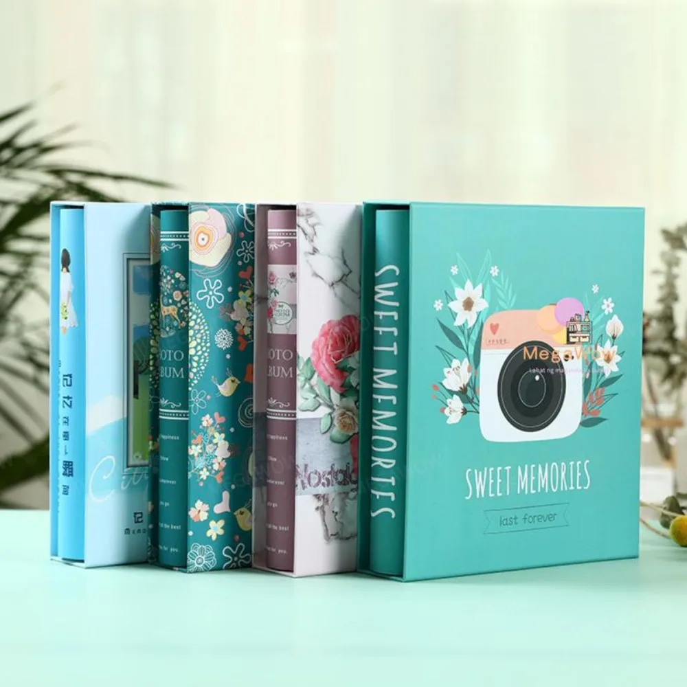 

New 200 Pockets Photo Album Large Capacity Family Photo Album Memory Book For 4x6 Inch Photos