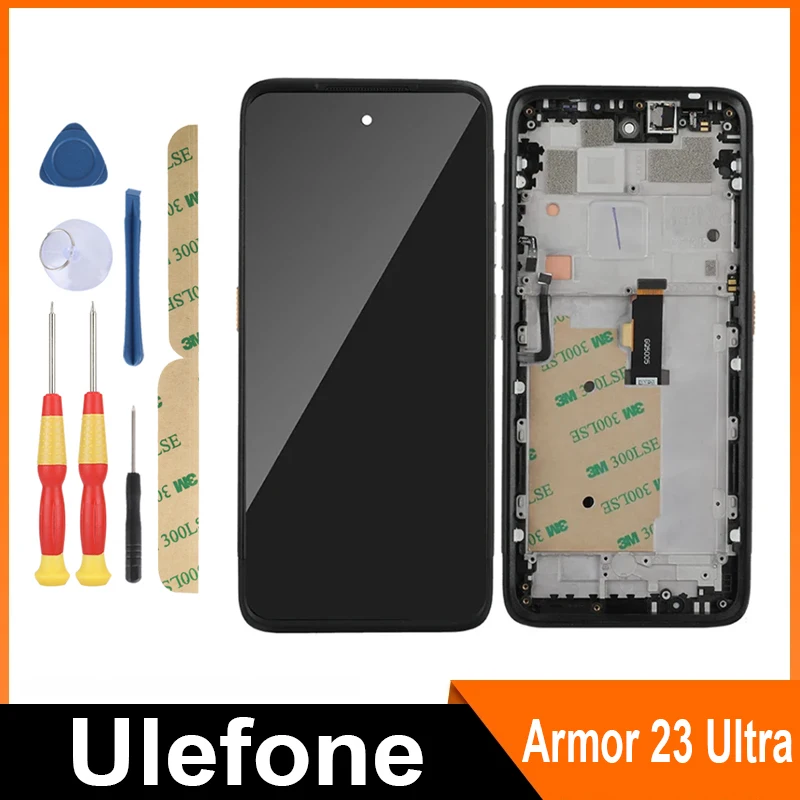 For Ulefone Armor 20WT Armor 23 Ultra Armor 34 Pro Note 21 Note 17 Pro / LCD Display + Touch Screen + With Frame