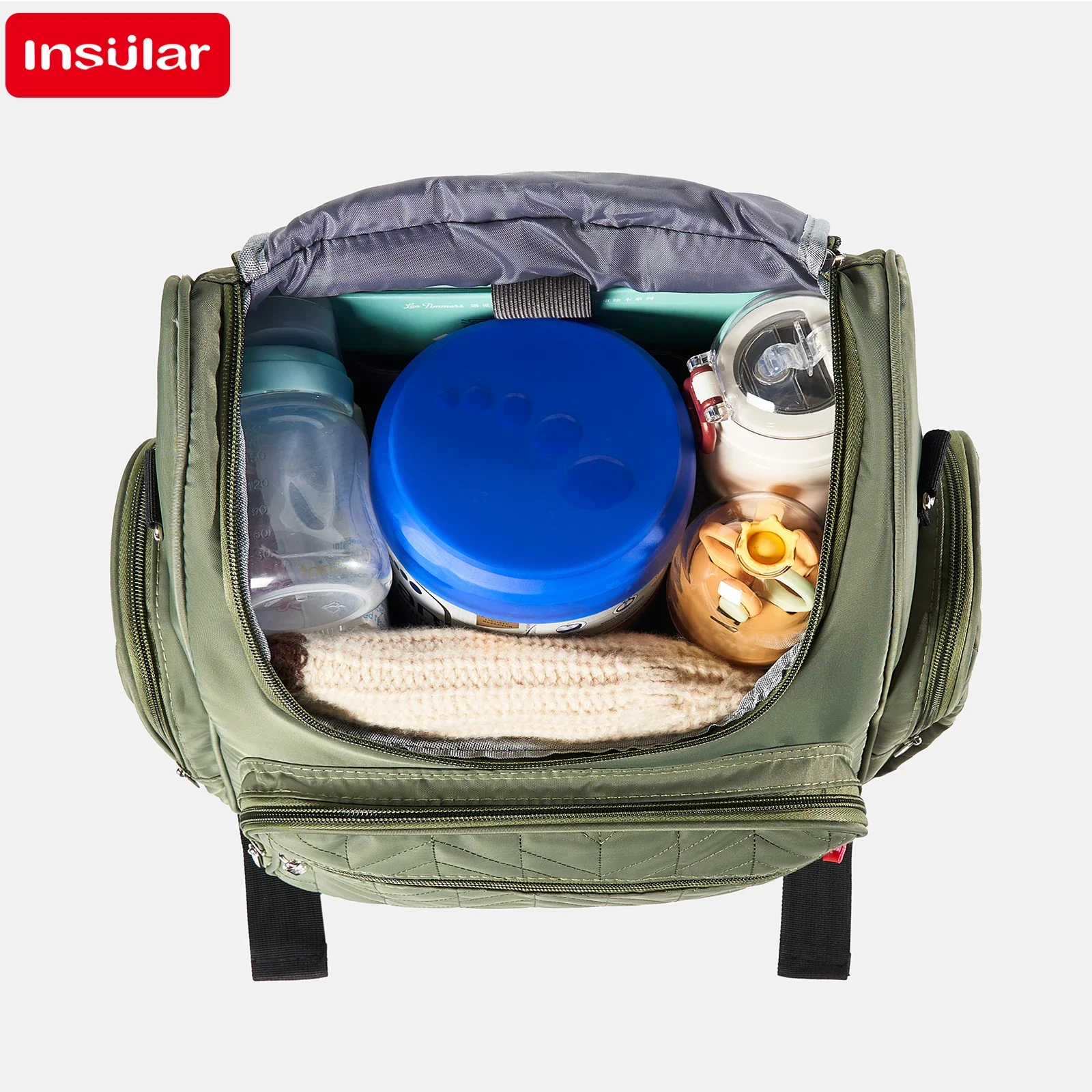 Nappy Backpack Bag Mummy Large Capacity Bag Mom Baby Multi-Function Waterproof Outdoor Travel Diaper Bags for Baby Care