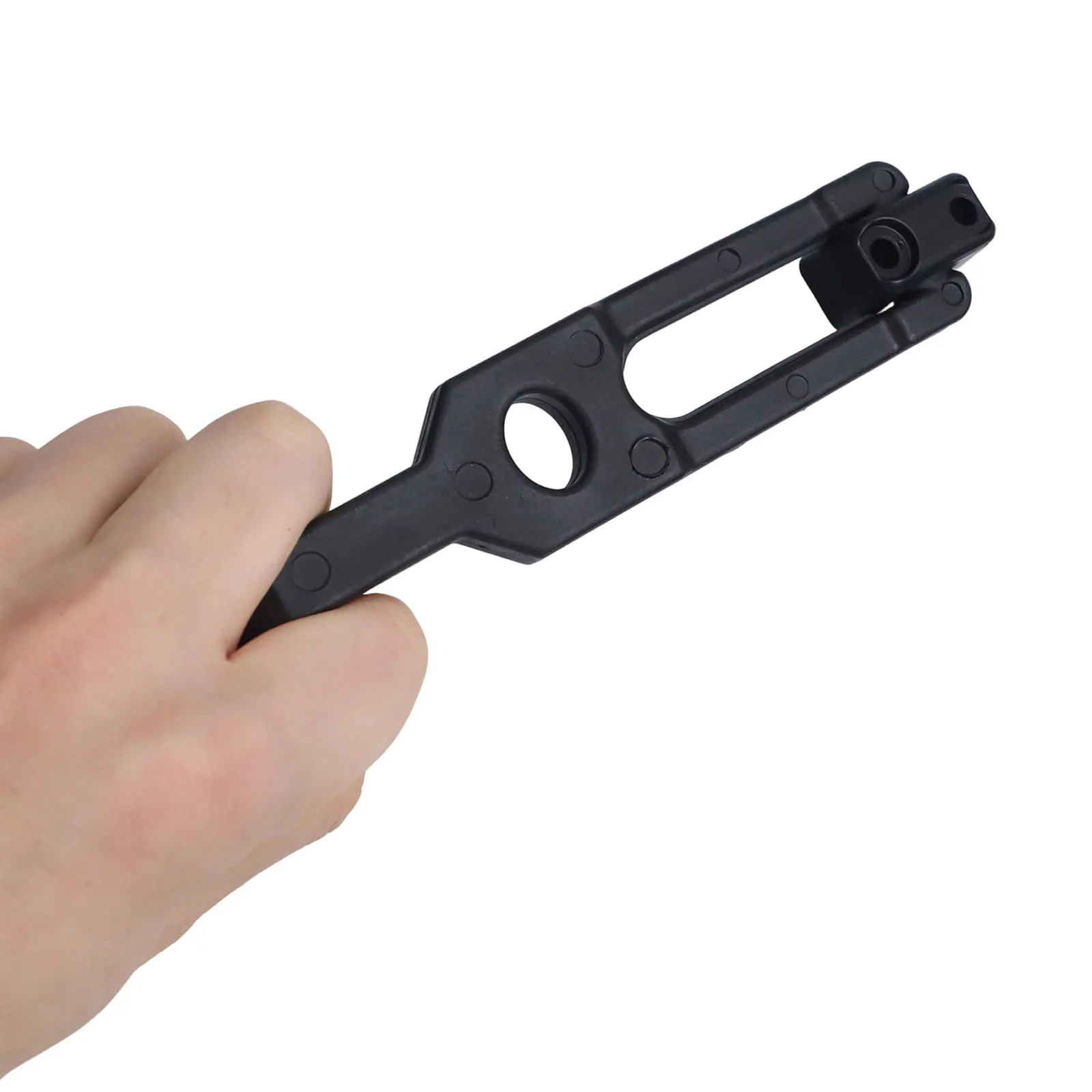 Black T Handle Rubber Draw Latches 5.9 Inch Flexible Hasp With Screws For Toolboxes Vehicles Golf Carts Coolers Engine Hood