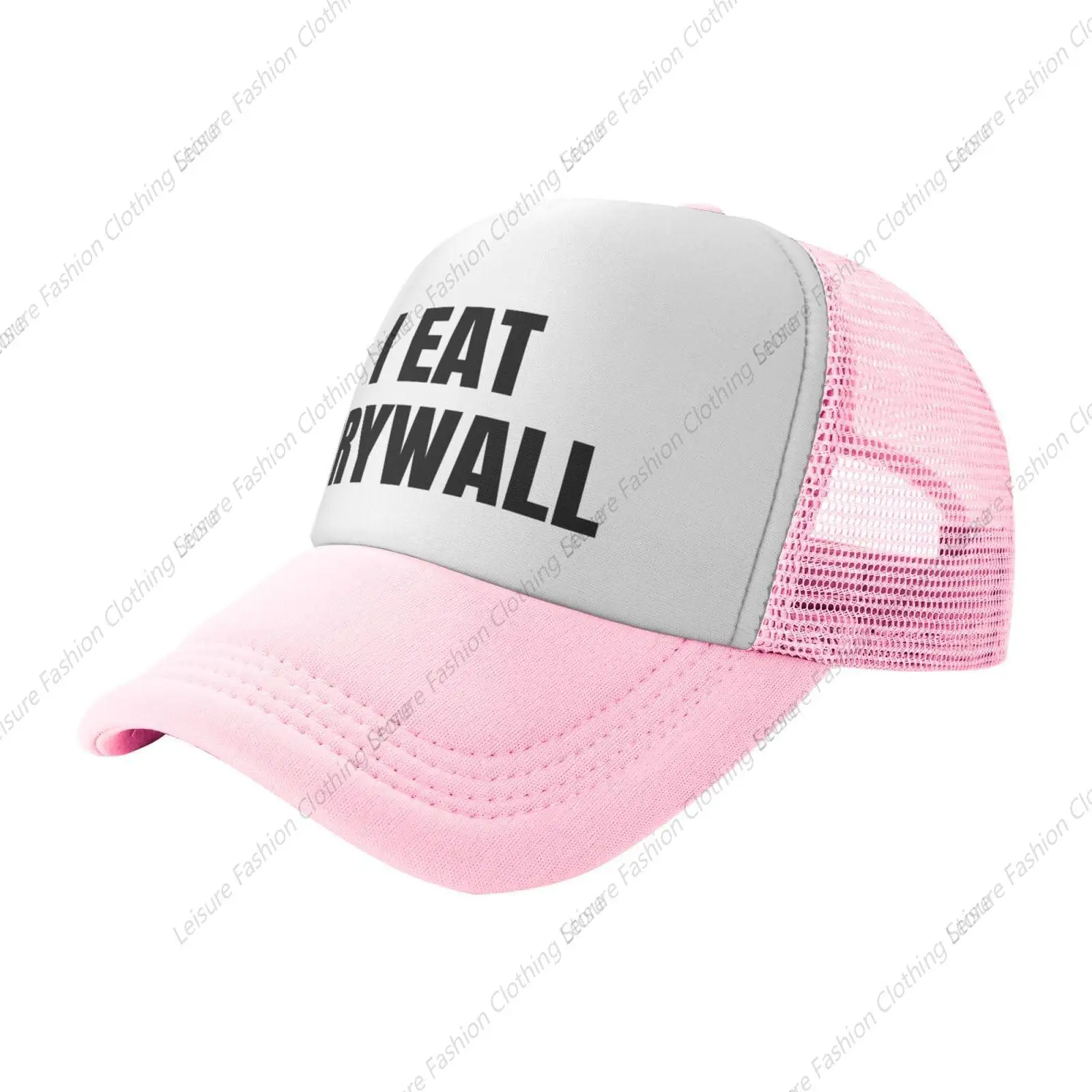 I Eat Drywall Mesh Hat Men Women Trucker Hats Baseball Cap Dad Gift