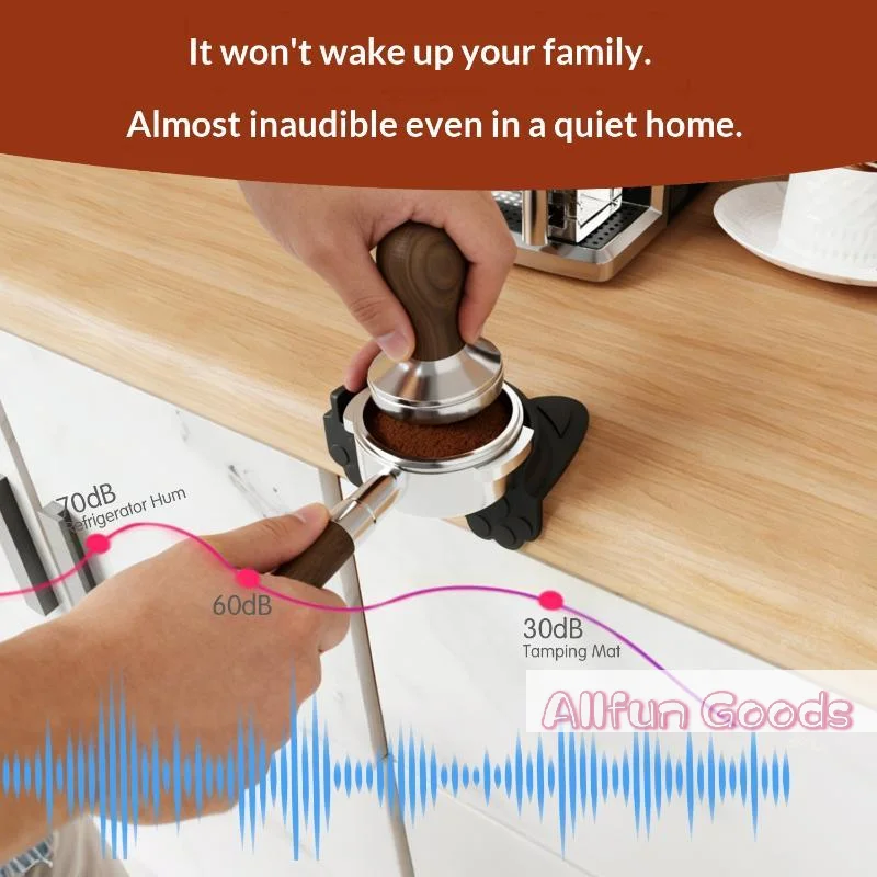 1Pcs Silicone Tamper Station Espresso Tamping Mat Waterproof And Heat Resistant Portafilter Mat Espresso Machine Accessory