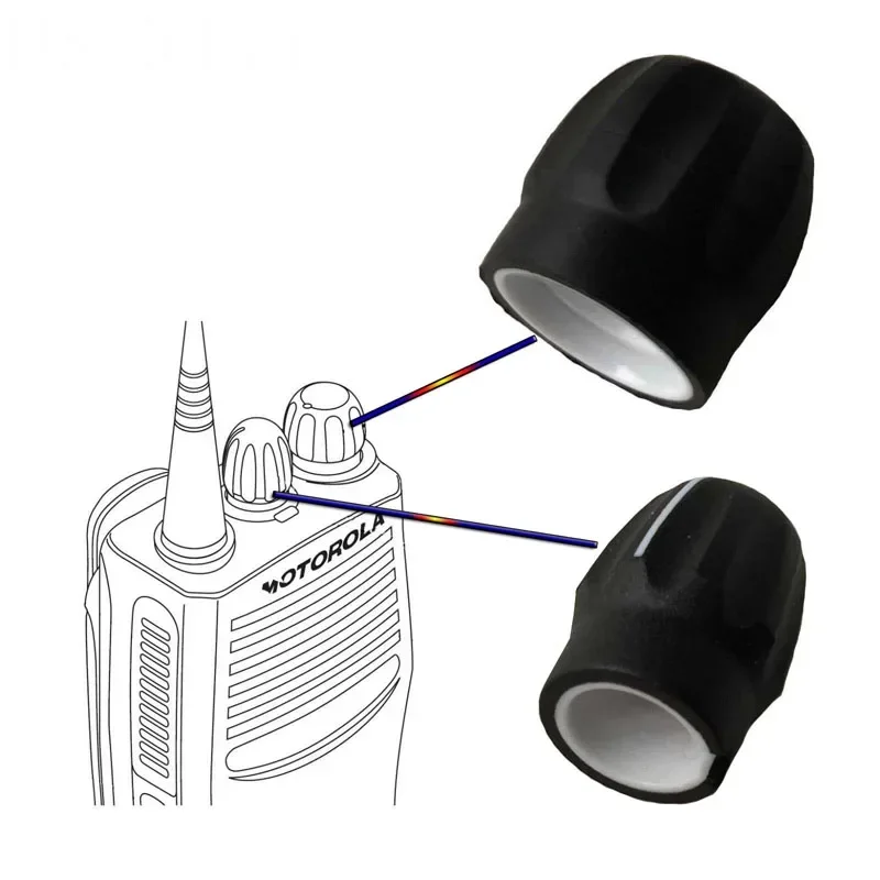 

Набор ручек громкости и ручек выбора каналов для Motorola GP328 GP338 GP3688 CP040 EP350 EP450 PRO5150 HT750 Радио рации