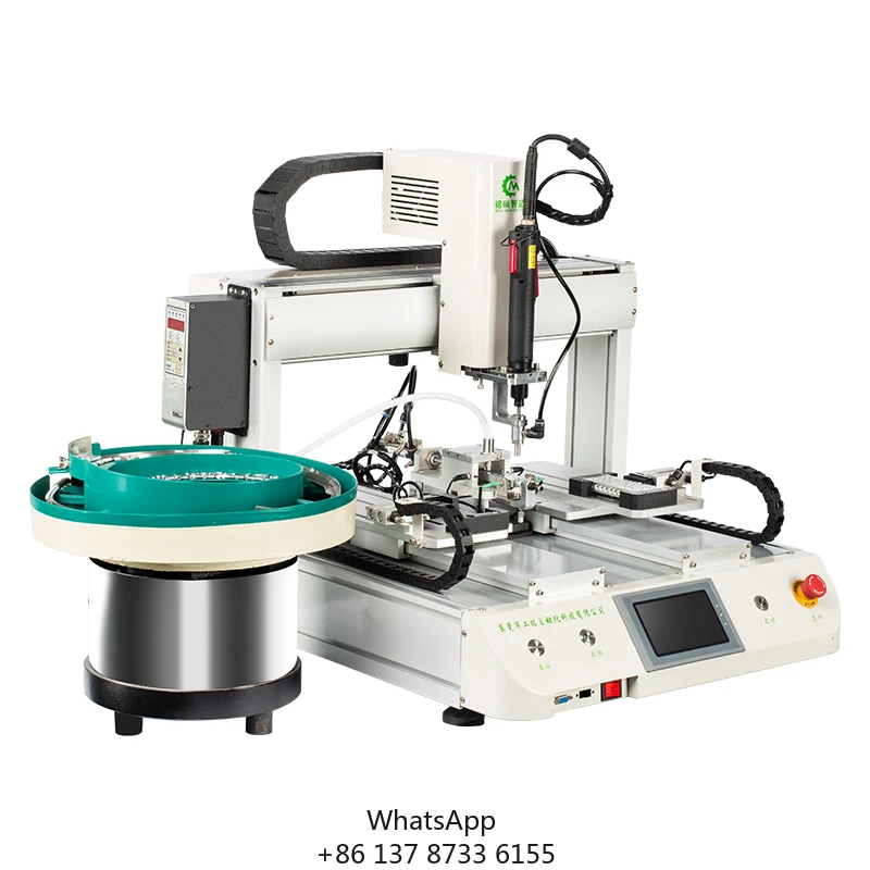 Customized 4-Axis Automatic Terminal Block Connector Bar Assembly Machine With Auto Screw Feeder