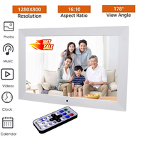 10 inch HD IPS  Screen LED Backlight 1280*800 Digital Photo Frame Electronic Album Picture Music Movie Full Function Good Gift