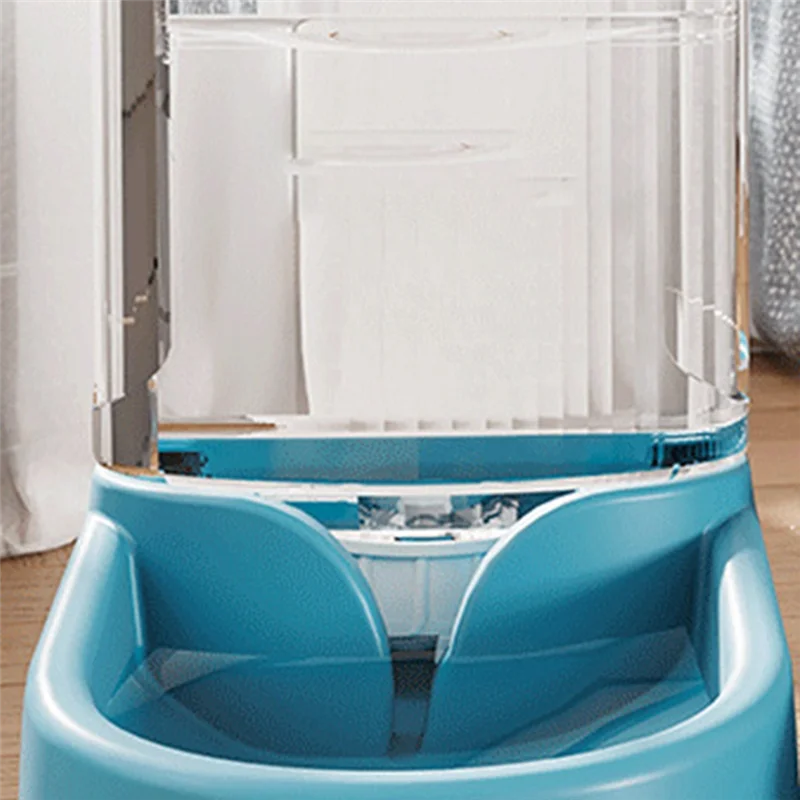 ABRB-Comedero para perros y gatos, fuente automática, cuenco de alimentación de agua potable