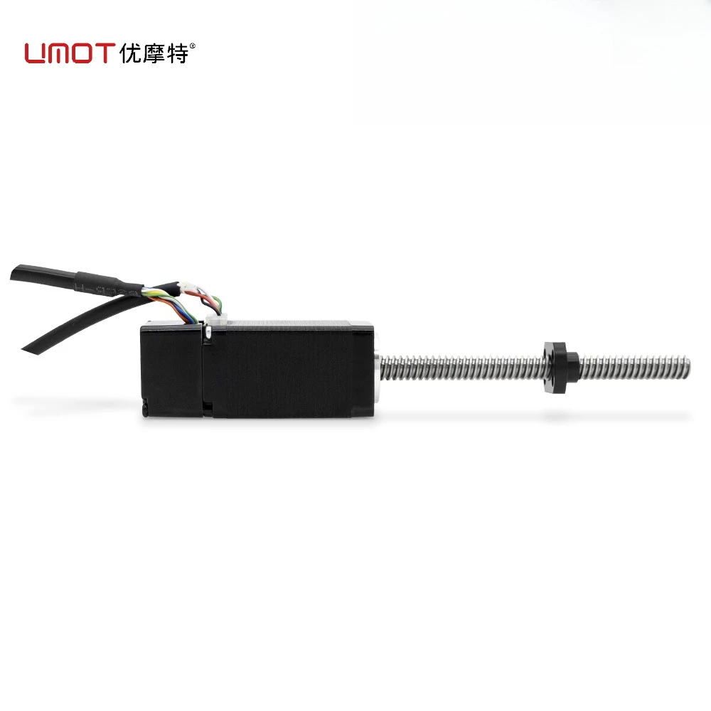umot-nema-11-28-52mm-thrust-70n-tr8x4mm-screw-length-100mm-dc-linear-lead-screw-integrated-close-loop-stepper-motor-with-encoder