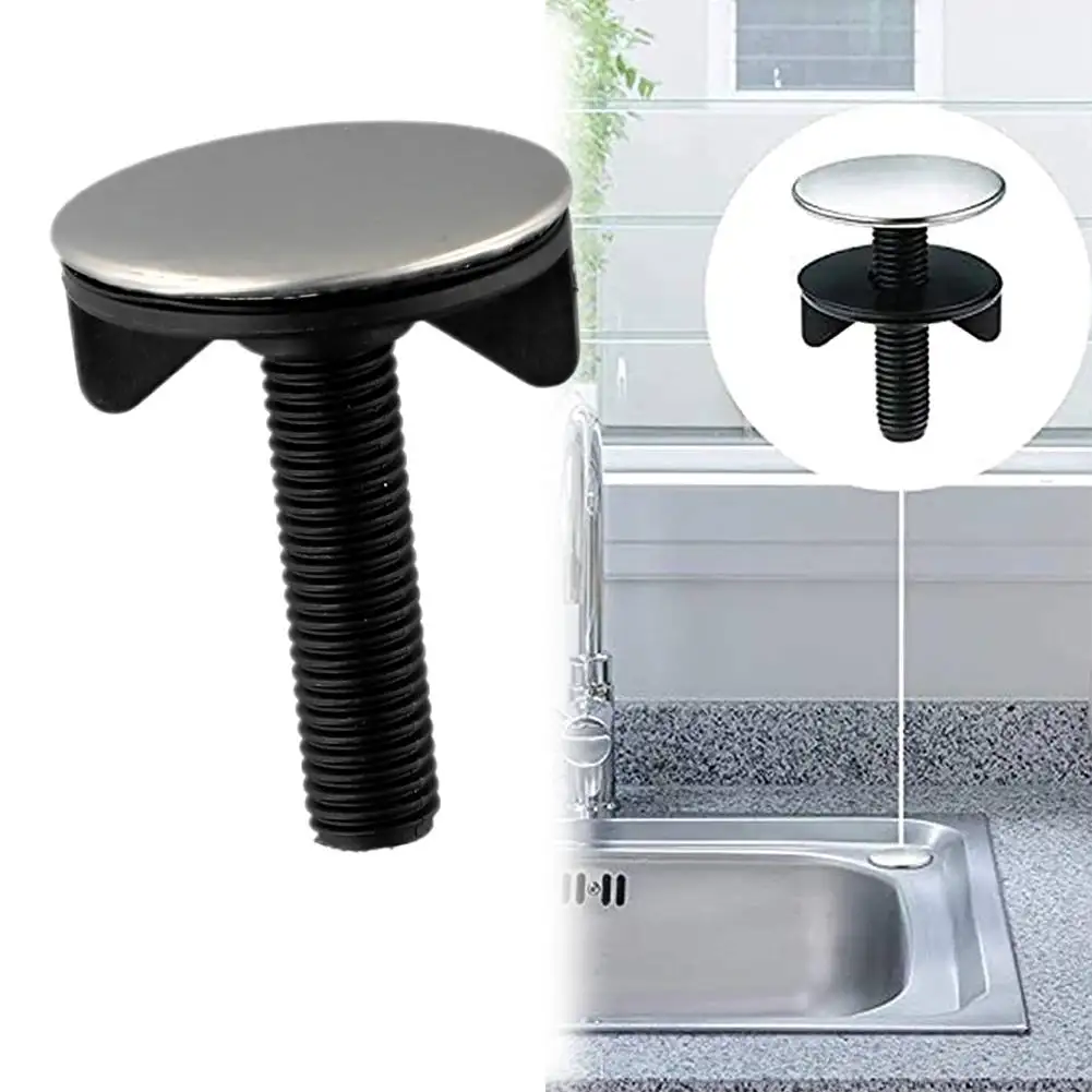 1 قطعة غطاء بالوعة الحنفية يغطي حوض مطبخ ستنلس ستيل الحنفية ثقب تقطيع سدادة غطاء حوض 45 مللي متر غطاء ثقب حوض المطبخ #2