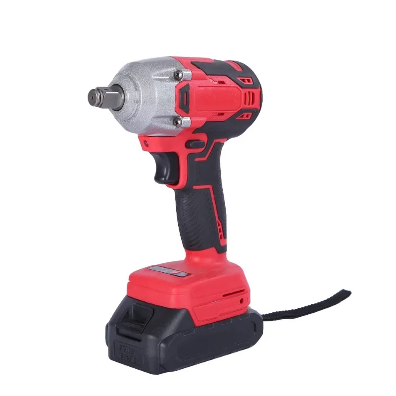 

High Torque Electric Wrench Woodworking Shelf Auto Repair Tools Electric Screwdriver Rechargeable Lithium Battery Wrench