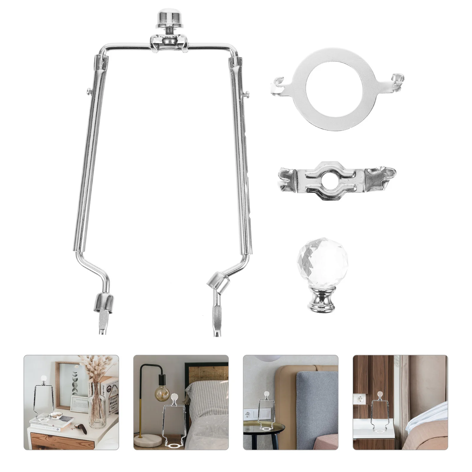 

1 комплект, 1 комплект держателей деталей, комплект металлических фиксаторов для абажуров, запасные части для ламп «сделай сам», запасные части для настольной лампы, аксессуар для арфы