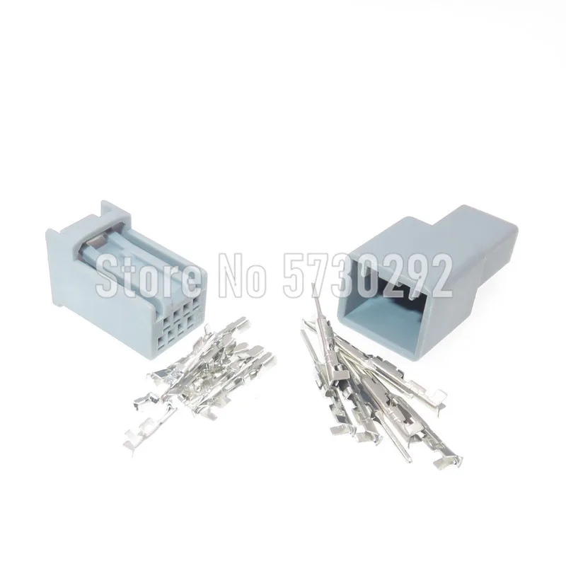 

8P 0.7 Series Miniature Cable Socket Grey High Quality Car Wiring Harness Plug Unsealed Adapter MX34008SF1