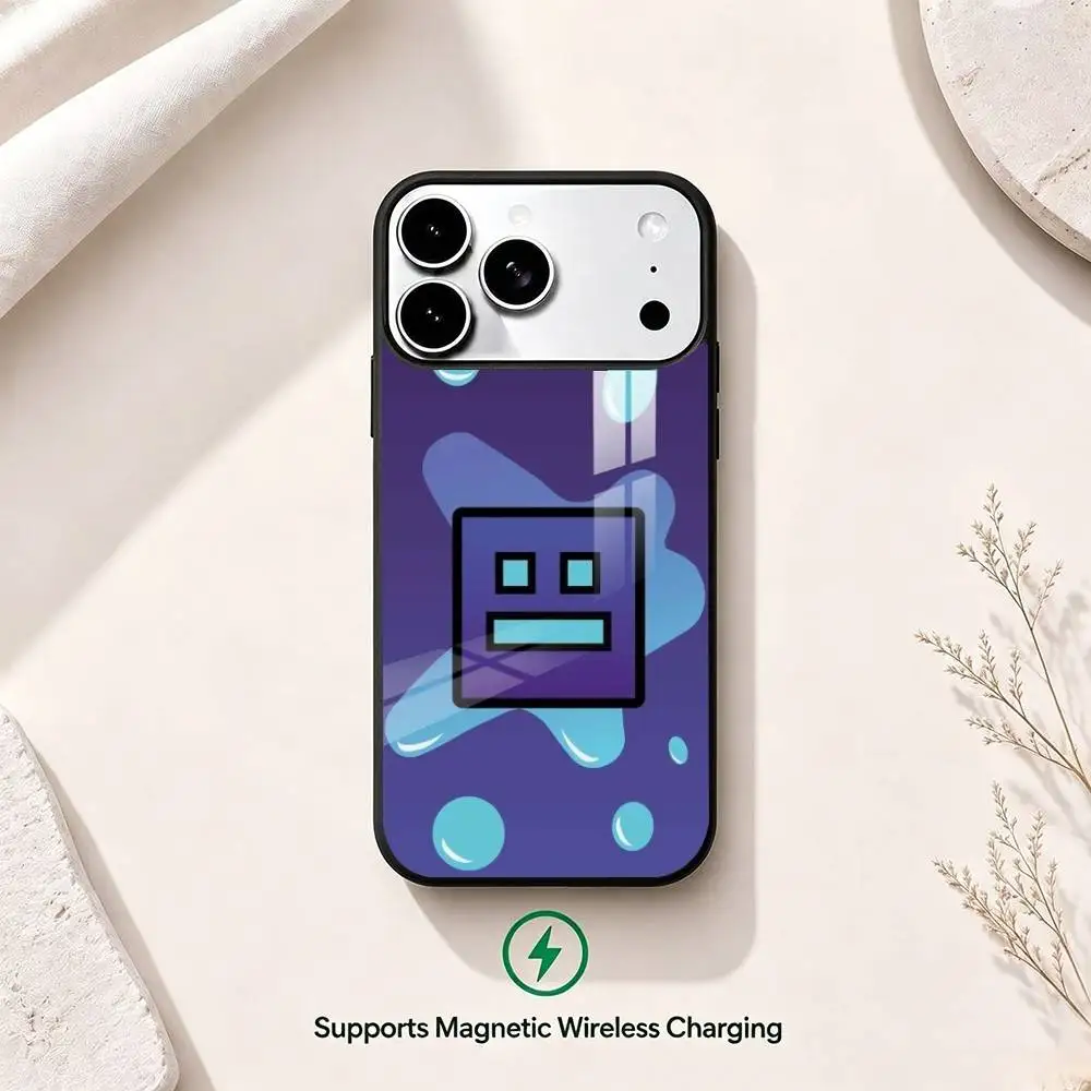 Game Geometrys Dashs gift  Phone Case For iPhone17,16,15,14,13,12,11 Plus,Pro Allows magnetic wireless charging