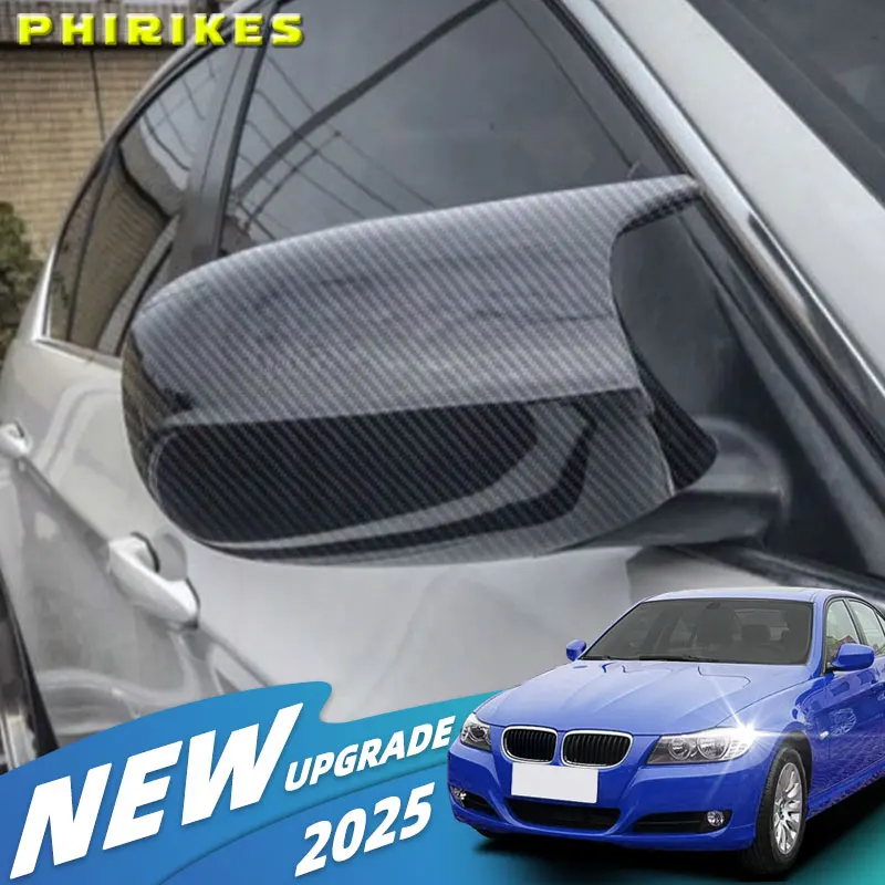 

Side Rearview Mirror Cap Wing Mirror Cover Fit For BMW E90 E91 2005-2011 E92 E93 2006-2013 E81 E82 E88 E87 E88 Car Accessories