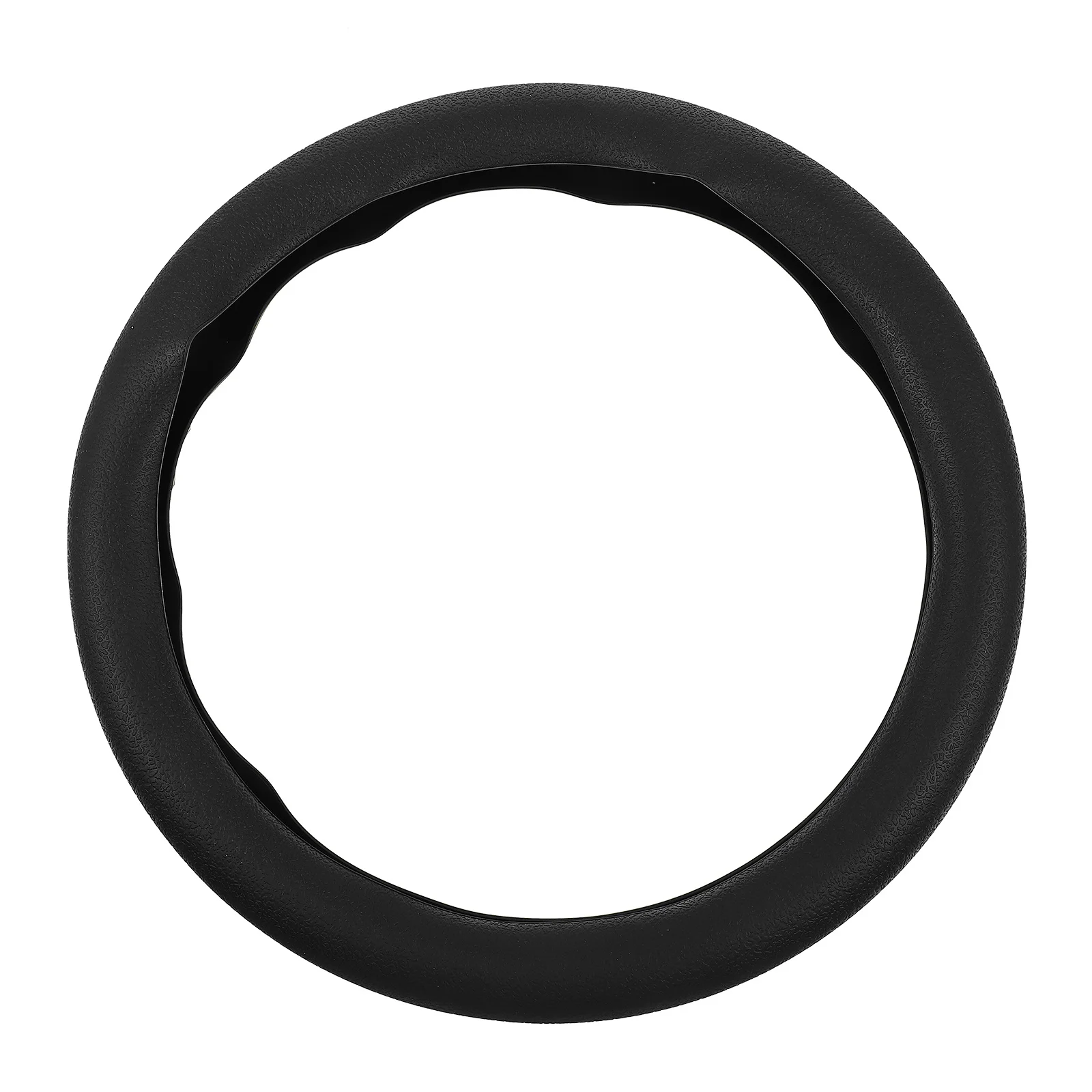 

1Pcs Simple Yet Elegant Steering Wheel Cover Durable Practical Long Time Use Auto Accessory Protection Steering Wheel Cover