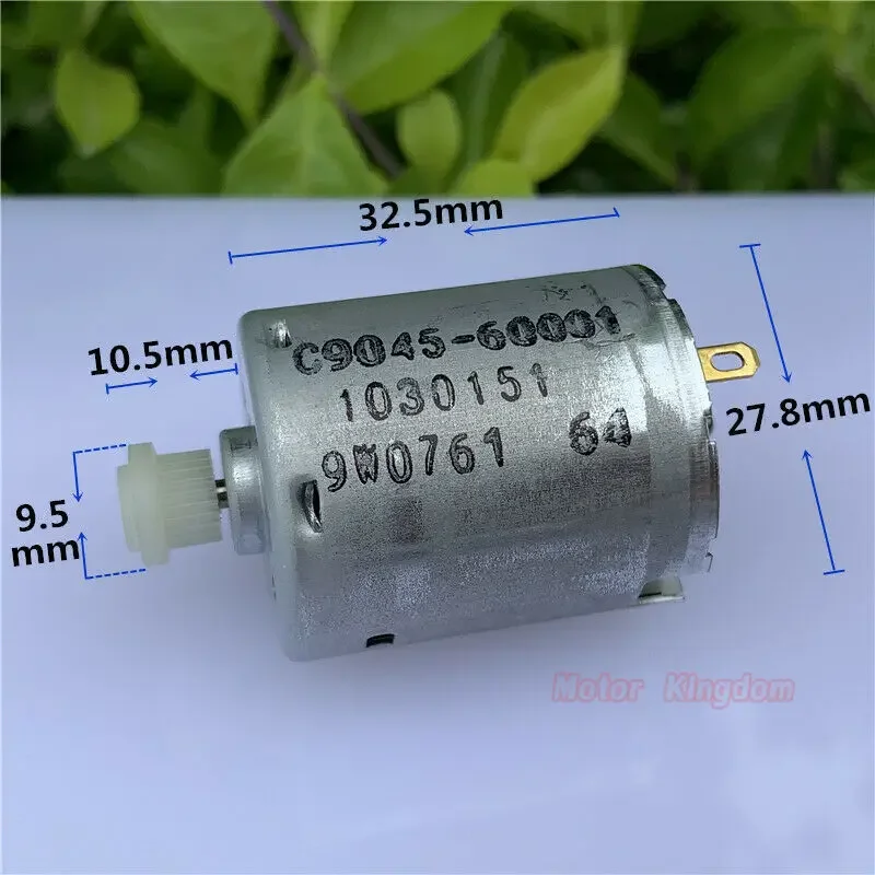 JOHNSON 1030151 RS-365PH Motor DC 12V-24V 14000RPM Micro 28mm Round Motor with Plastic Gear 2.3mm Splined Shaft