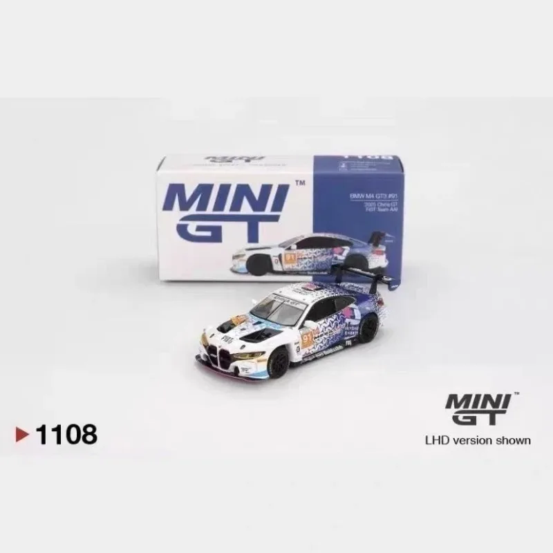 MINIGT 1215 BMW M4 GT3 EVO 90 FIST Team AAI 2025 China GT Diecast