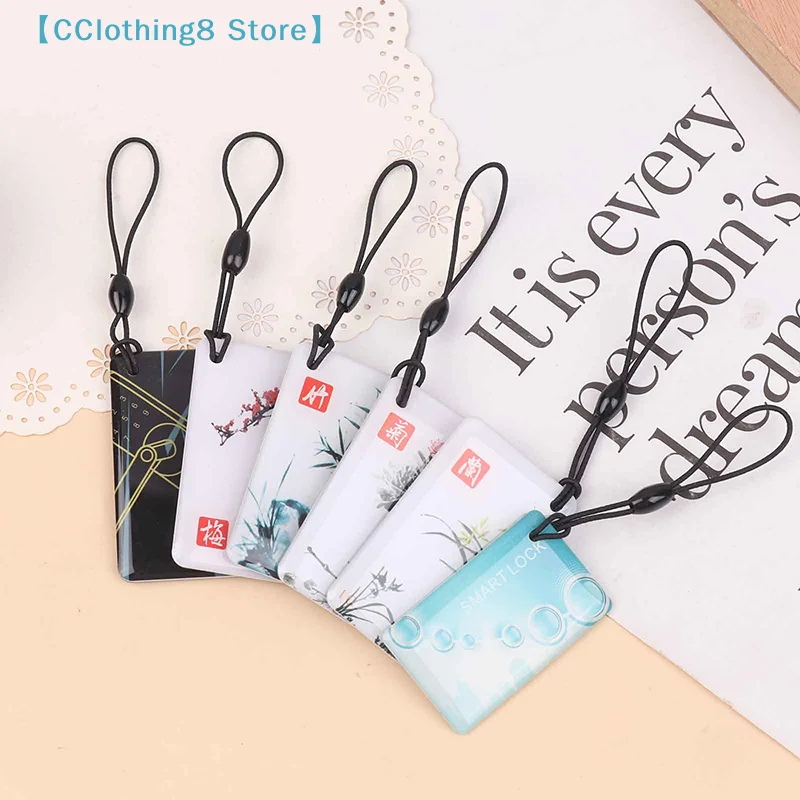 10Pcs 13.56Mhz IC Card TTlock BLE Electronic Smart Door Lock Card Digital Smart Fingerprint Locks Unlock Small RFID Card【AliS8】