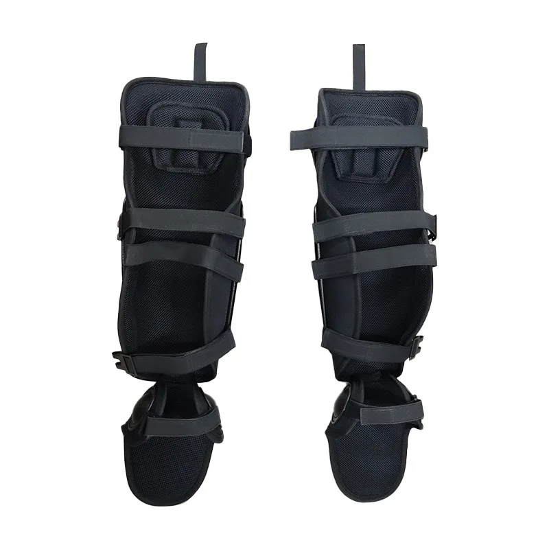 Imagem -03 - Tactical Leg Armor Guards Protective Pernas Armour Ternos Suprimentos de Equitação Equipamento Full Body Leg And Knee Pads