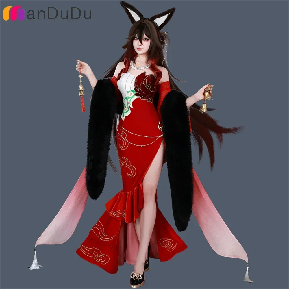 In Stock NEW Jia Duo Bao X Honkai Star Rail Tingyun Fugue Cosplay Costume Ting Yun Aventurine Cosplay Costume Suit Wig Full Sets