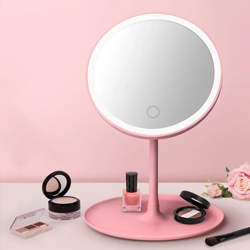 

SAT2 Desk School Mirror Large Bedroom Vintage Nordic Bedroom Makeup Baby Modern Women Mirror Princess Espelho Grande Garden Furn
