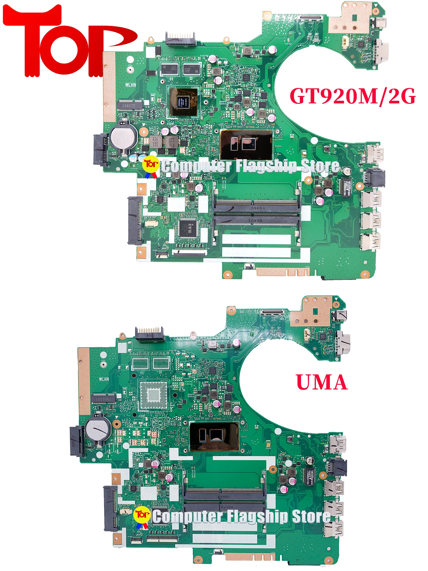 P553UJ Laptop Motherboard For ASUS P553UA PRO554U P553U P2540UQ P2540U P2540UV P2540UB P2540UA I3 I5 I7 Mainboard 100% Working