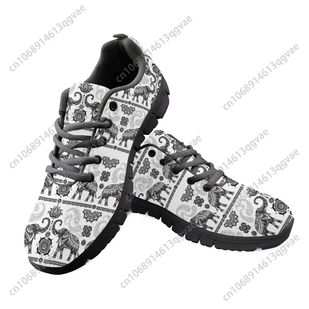 New Elephant Print Sports Shoes Mens Womens Teenager Kids Children Customized Sneakers Tailor-Made Shoe High Quality Couple