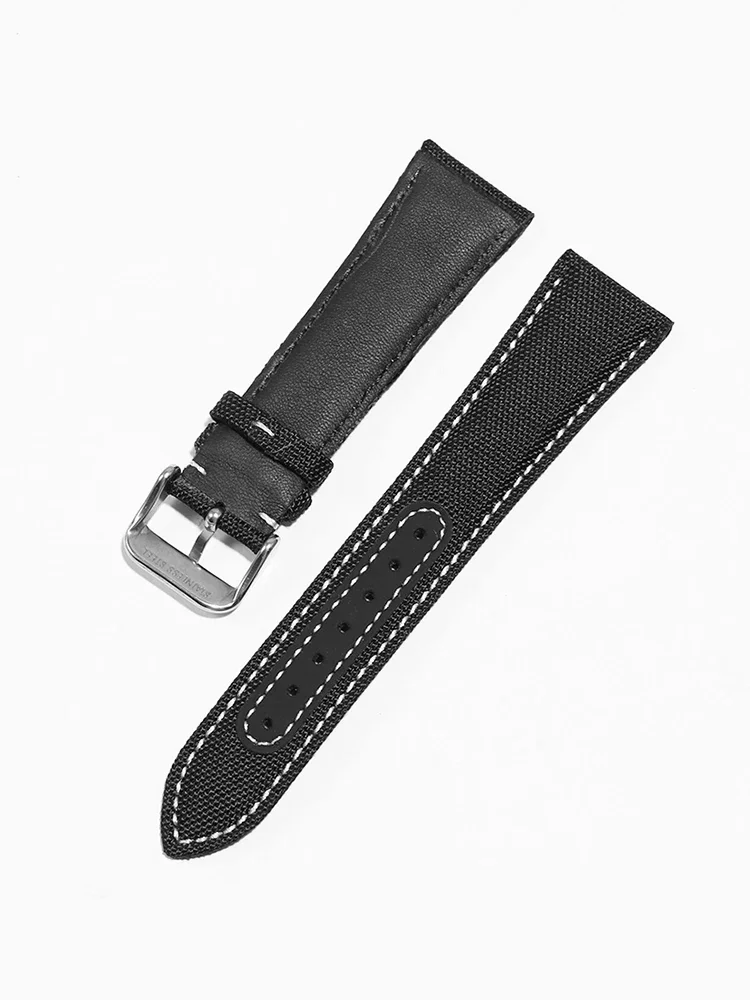 

Suitable for Citizen Breitling Longines Mido Huawei Nylon Canvas Strap 22mm