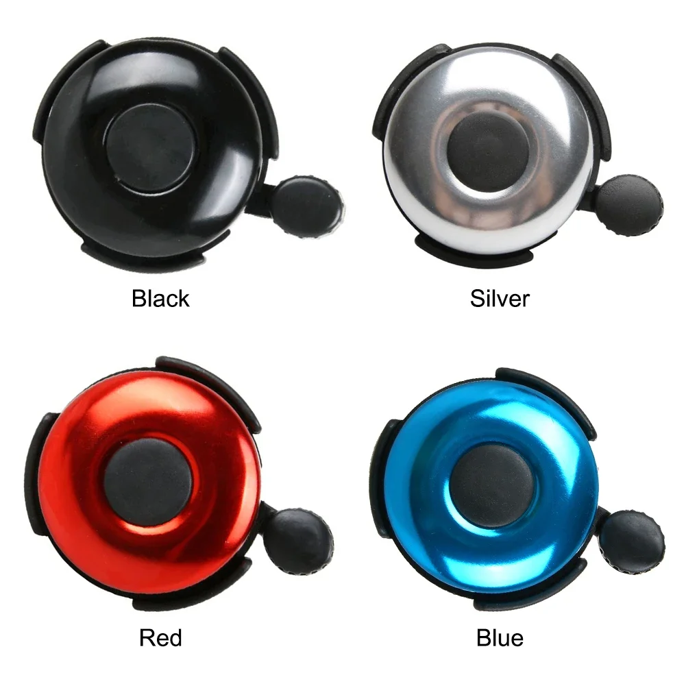 Aluminum Alloy Bicycle Handlebar Bell Bike Cycling Ring Horn Sound Alarm Loud Safety Bell Safety Riding Kids Cycling Bells Horn