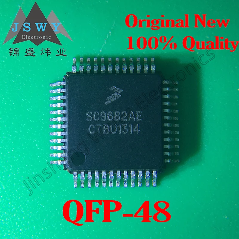 

(5/40 pieces) SC9682AE SC9682 QFP48 Commonly used vulnerable chips for automotive computer boards Brand new original stock Fast