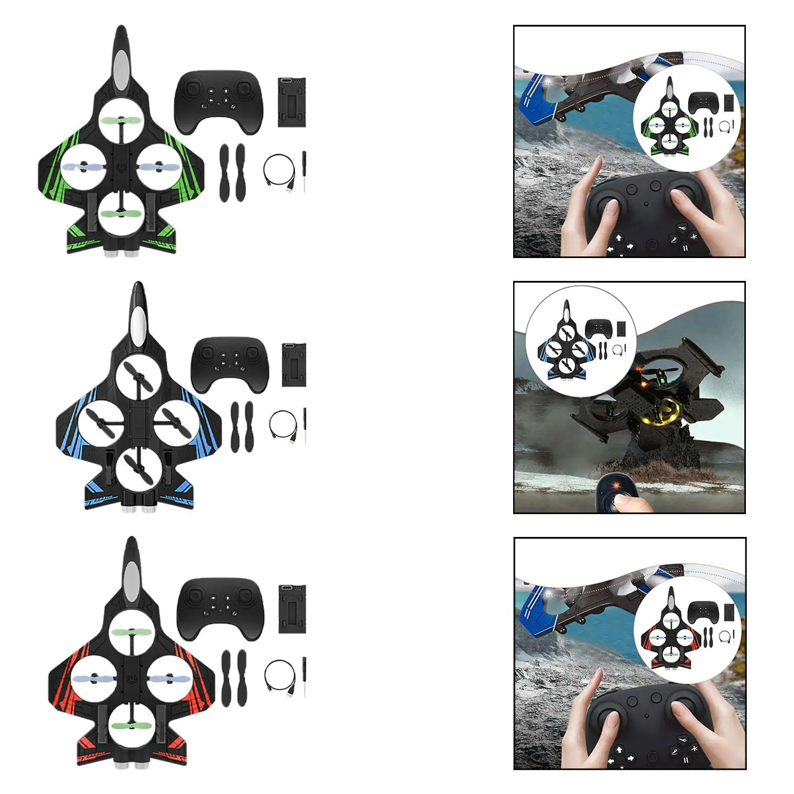 لعبة مقاتلة هدية طائرة رغوية RC للأعمار من 14 سنوات فما فوق للأولاد والأطفال والكبار #4