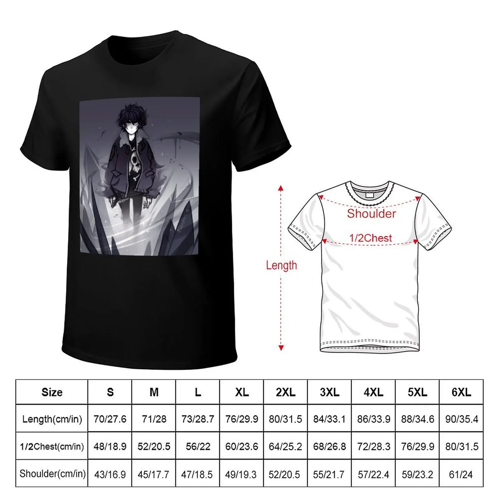 I Control the Shadows T-Shirt t shirts for man cotton T-Shirt
