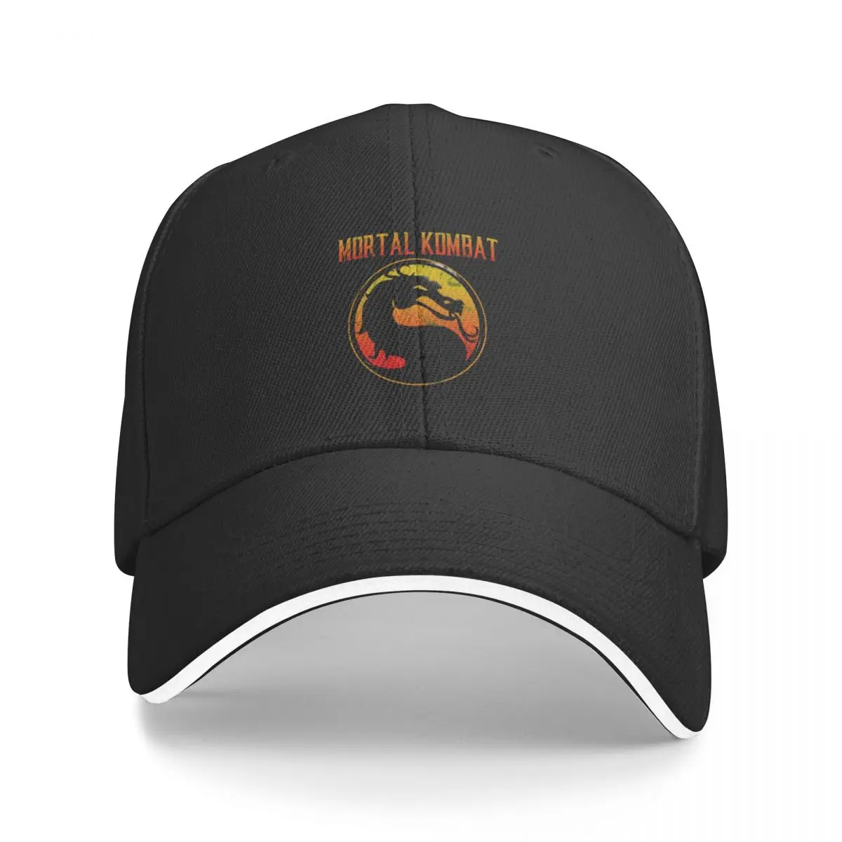 Mortal Kombat T-ShirtVintage Mortal Kombat Baseball Cap Hip Hop Hood Trucker Hats For Men Women's