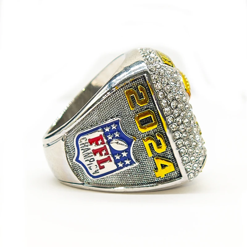 FFL2024 Dreamy Football Championship Ring Men's Jewelry Retro Ring Factory Direct Sales