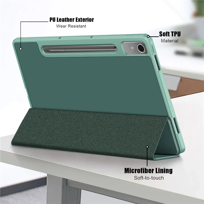 Funda magnética para tableta Lenovo Tab P12, 12,7 pulgadas, 2023, Xiaoxin Pad Pro 12 7 P12 Pro Gen 2 12,7