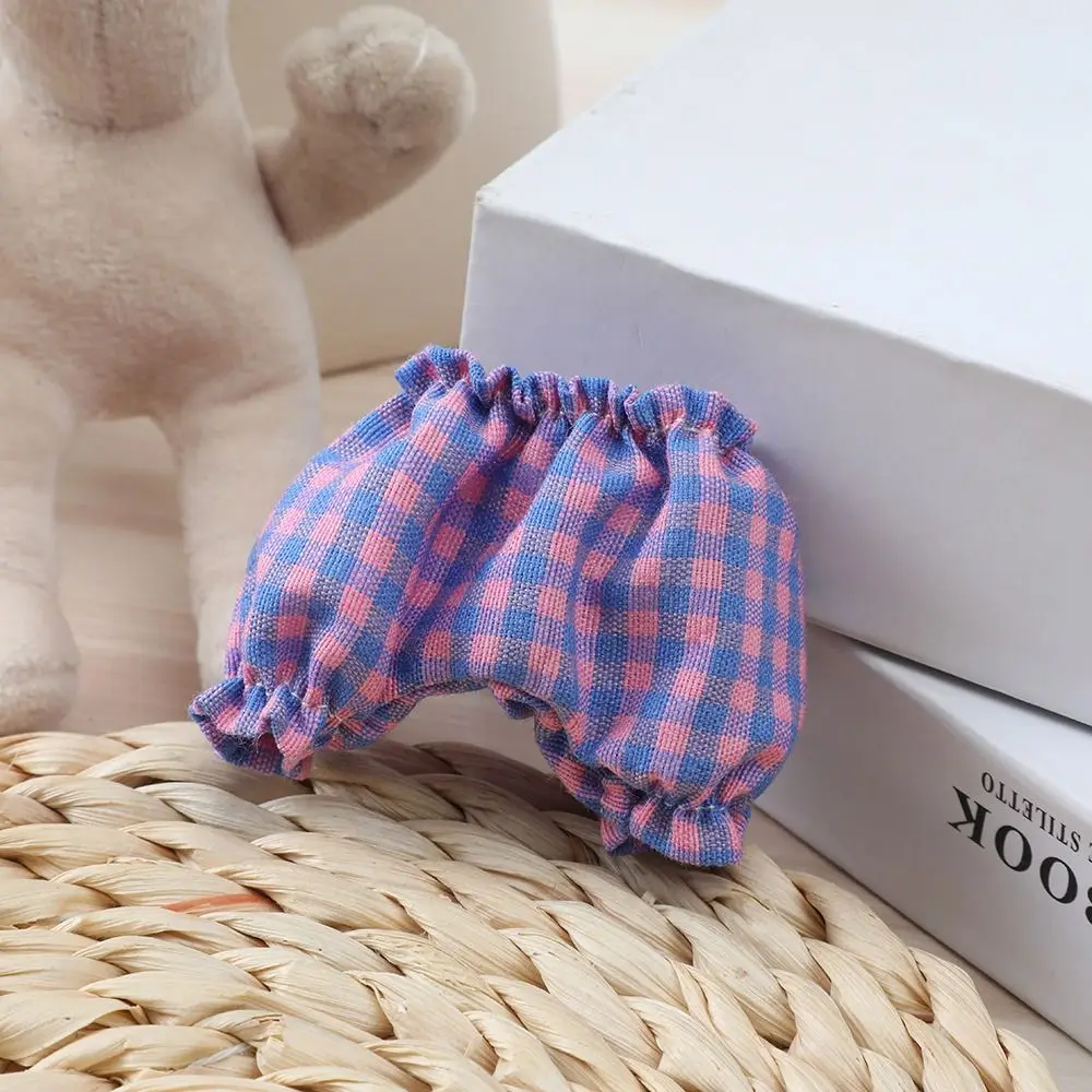 10cm Cotton Doll Suit Casual Wear Pants Trousers Clothes Cotton Doll Fashion Lantern Pants Shorts DIY Doll Accessories Kids Toys