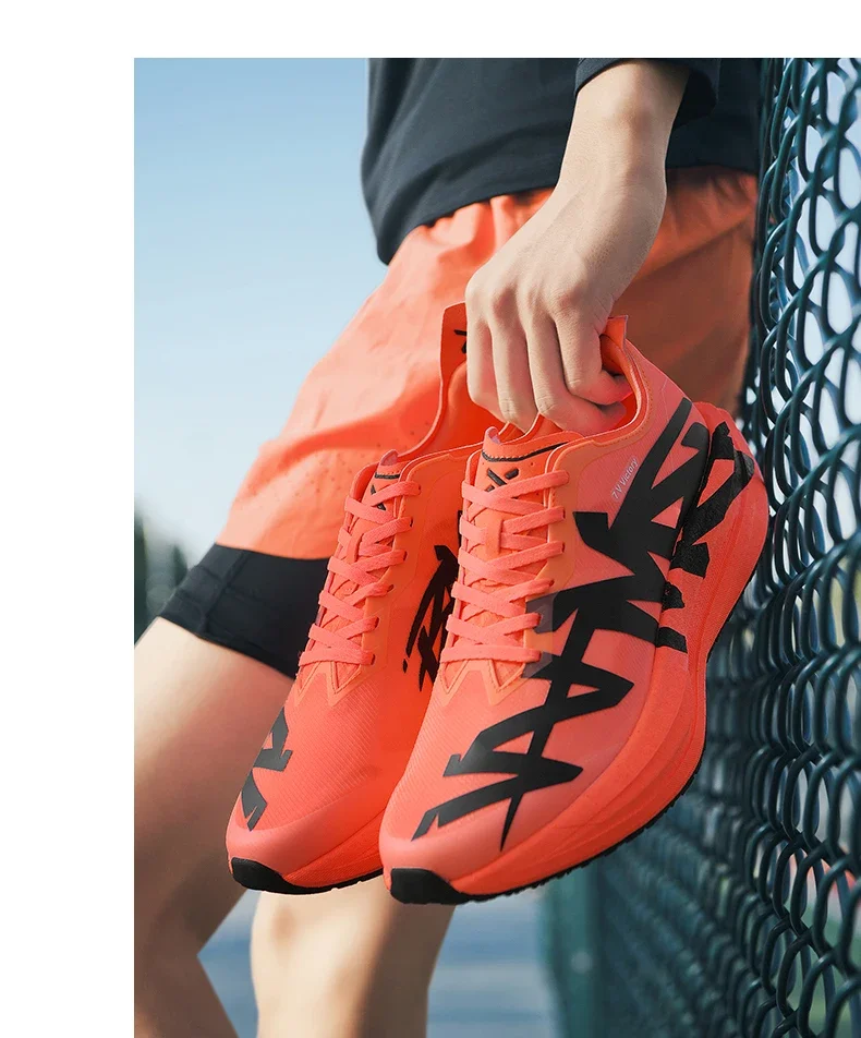 Herren-Laufschuhe, Paar-Offroad-Sneaker, Trainingsschuhe, atmungsaktive Luxusschuhe für den Außenbereich, Mesh-Dämpfung, rutschfeste, modische Schuhe – Detail 13