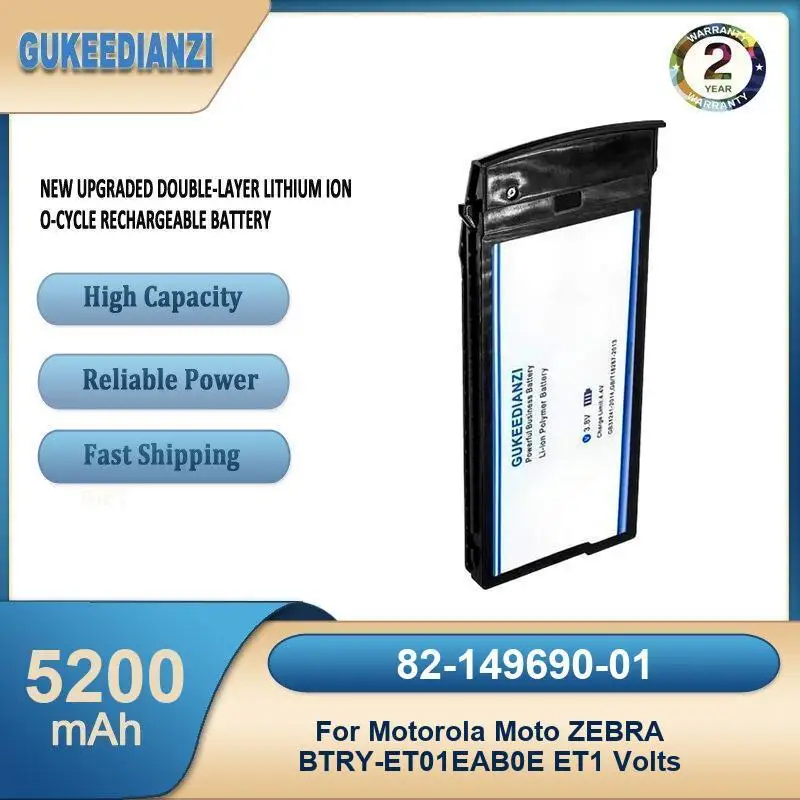 

Battery For Motorola Zebra CS3070 CS3300 BTRY-ET01EAB0E ET1 Volts