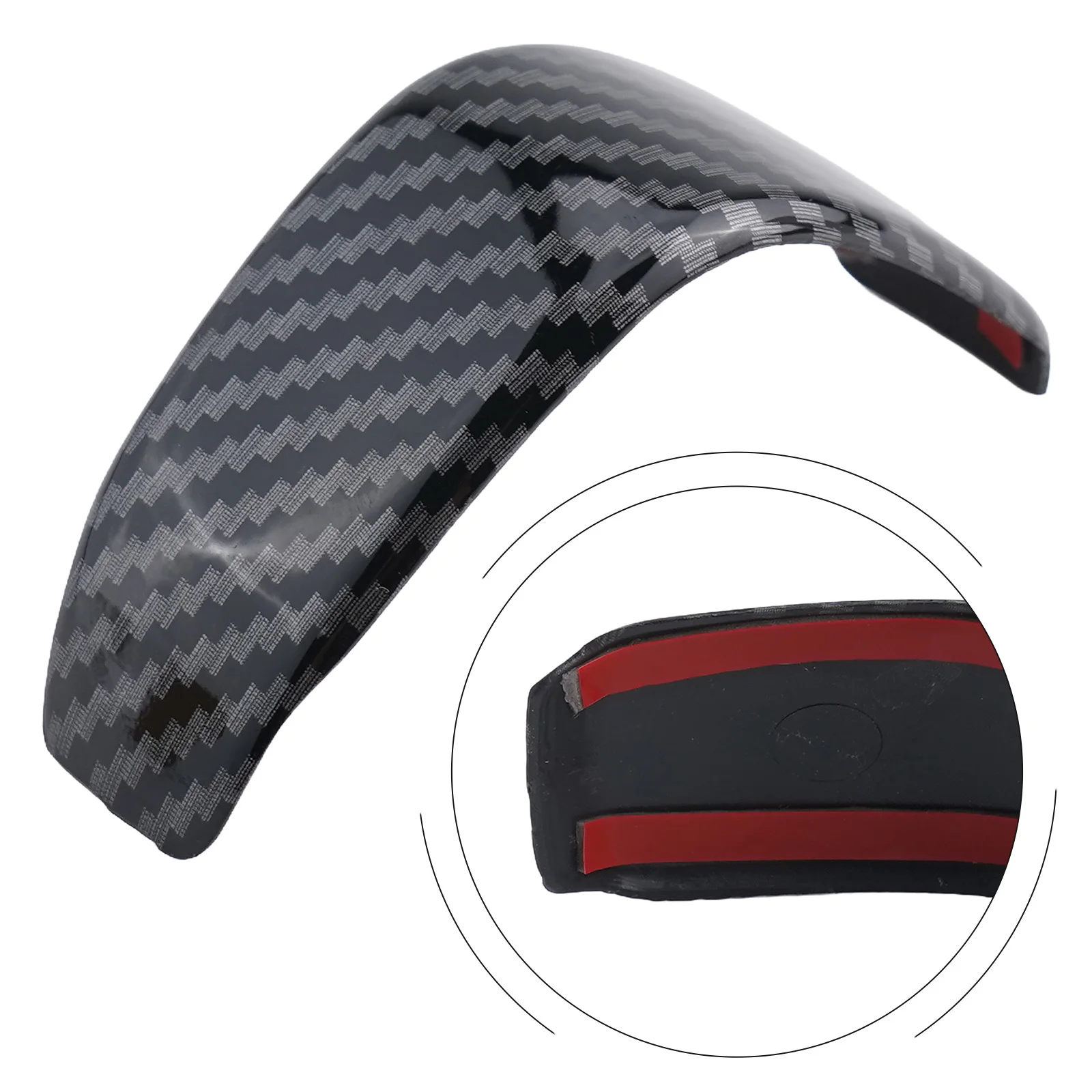Decor Cover Trim Car Gear Shift Knob Center Console Trim ABS Easy To Install Prevent Scratch for durable Hot Sale New
