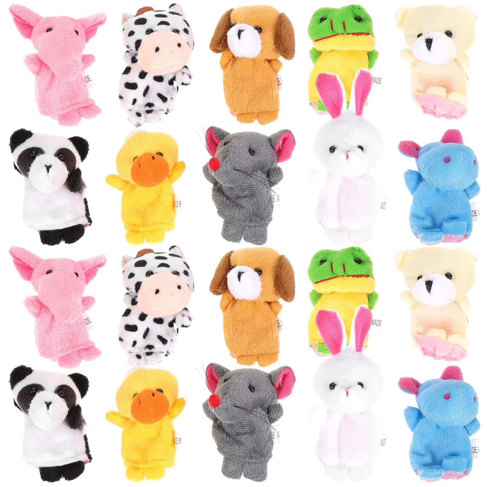 Marionnettes Animaux à Doigts, Jouets pour Enfants, Histoire du dériv, Précieux, Cadeaux de ix, Main, 20 Pièces