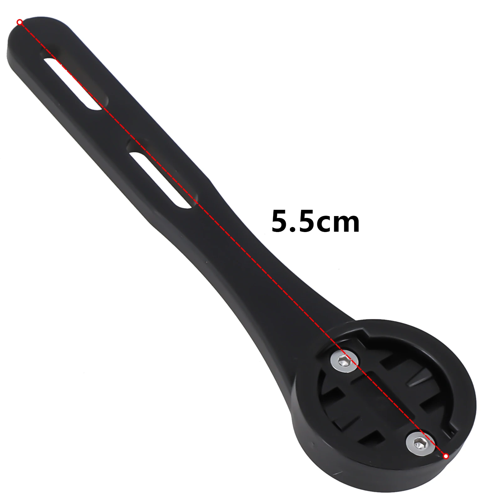 1pcs Bicycle Computer Mount Brackets Meter Holder For Integrated Handlebar For-Garmin For Bryton 130mm Length Computer Mount